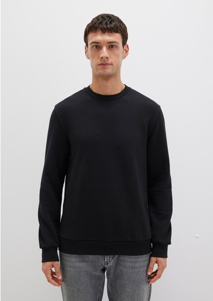 Bisiklet Yaka siyah Sweatshirt 0S10457-900