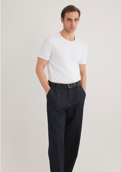 Ribana Detaylı Beyaz Tişört 063747-620