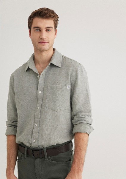 Haki Gömlek 0211383-80692