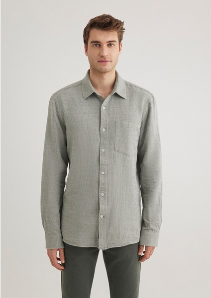 Haki Gömlek 0211383-80692