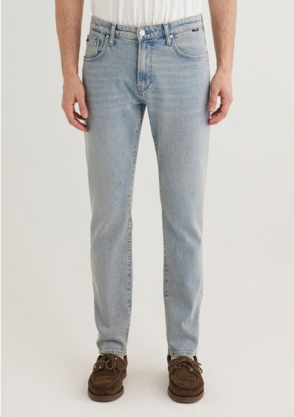 Milan Classic Denim Vintage Açık Mavi Jean Pantolon 0081089772