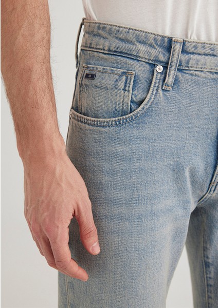 Milan Classic Denim Vintage Açık Mavi Jean Pantolon 0081089772