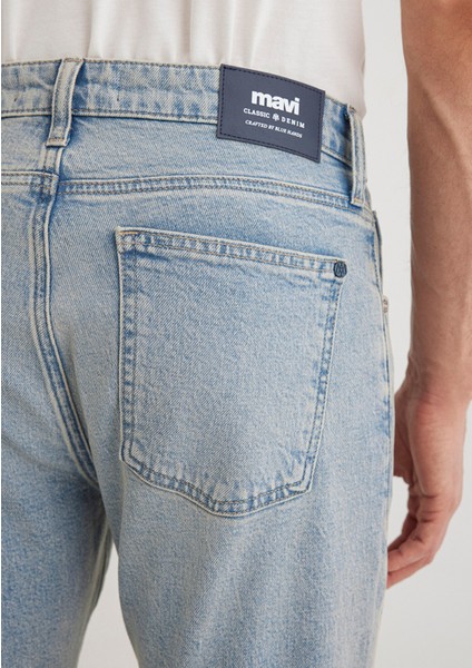 Milan Classic Denim Vintage Açık Mavi Jean Pantolon 0081089772