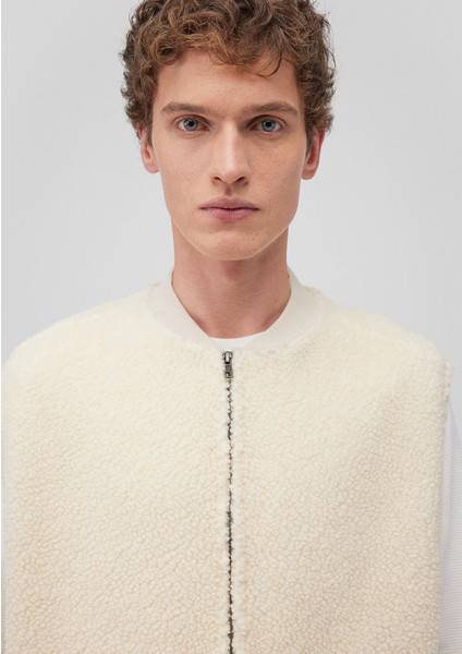 Ekru Sherpa Yelek 0S10262-70057