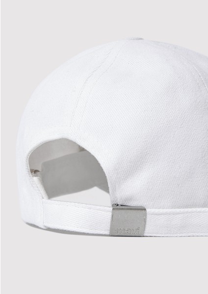 M Nakışlı Beyaz Şapka 1913303-620