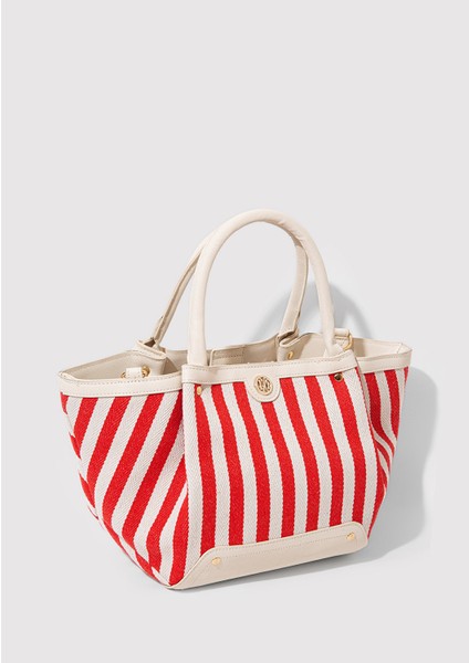Kırmızı Çizgili Omuz Çantası 1913094-29781