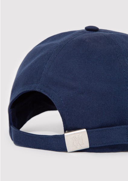 Mühür Logo Nakışlı Lacivert Şapka 0911882-34606