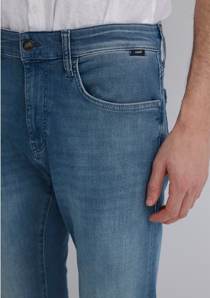 Marcus Lux Black Puslu Indigo Mavisi Jean Pantolon 0035189560