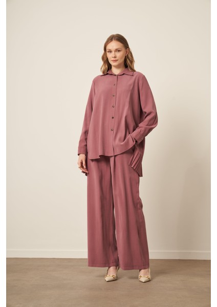 Kadın Kupra Takım Gül 31124