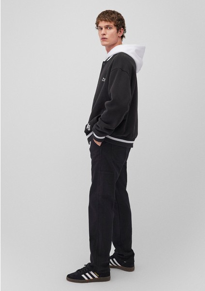 Oxford MV91 Street Siyah Kanvas Denim Jean Pantolon 0010069-88531