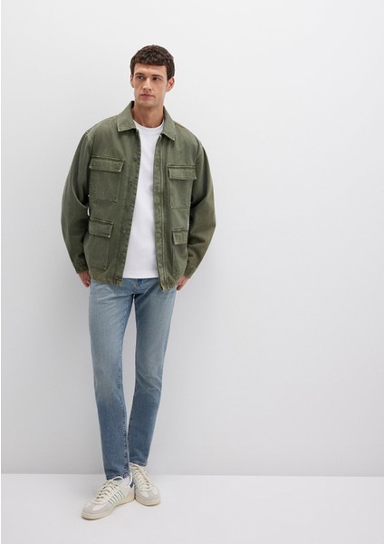 James Classic Denim Puslu İndigo Mavisi Jean Pantolon 0042489278