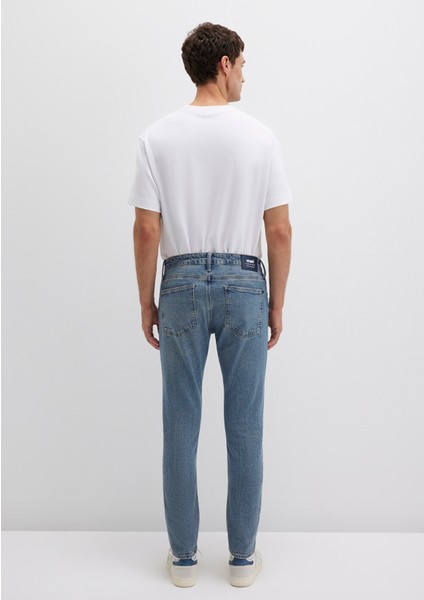 James Classic Denim Puslu İndigo Mavisi Jean Pantolon 0042489278