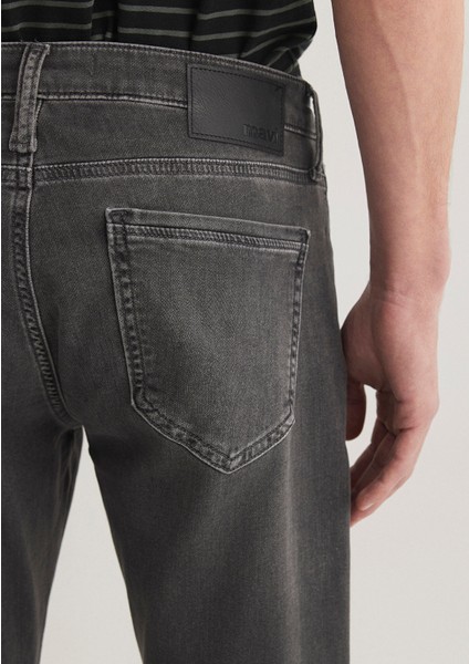 Marcus Sporty Koyu Gri Smoke Jean Pantolon 0035189134