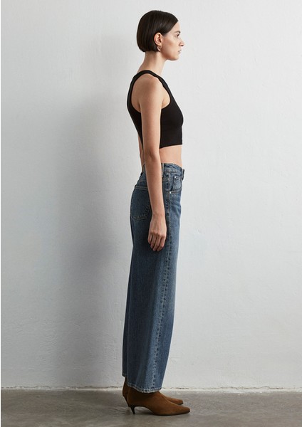 Siena Iconic Puslu Indigo Mavisi Jean Pantolon 1010763-88582