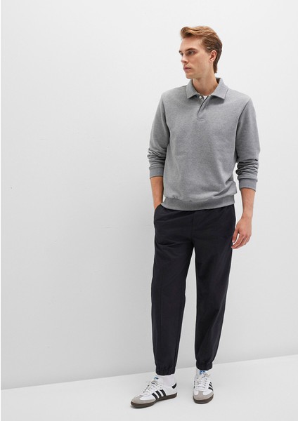 Beli Lastikli Siyah Jogger Pantolon 0010190-900