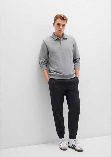 Beli Lastikli Siyah Jogger Pantolon 0010190-900