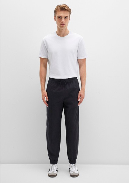 Beli Lastikli Siyah Jogger Pantolon 0010190-900