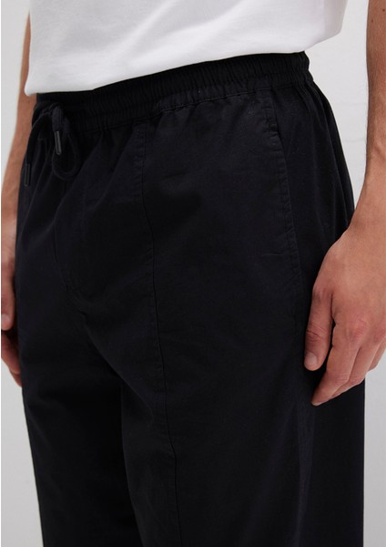 Beli Lastikli Siyah Jogger Pantolon 0010190-900