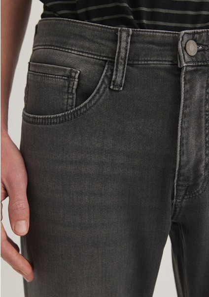 Marcus Sporty Koyu Gri Smoke Jean Pantolon 0035189134