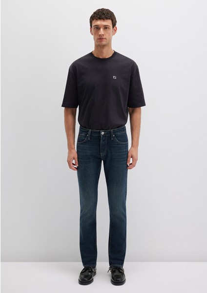 Jake Mavi Pro Koyu Puslu Comfort Jean Pantolon 0042289339