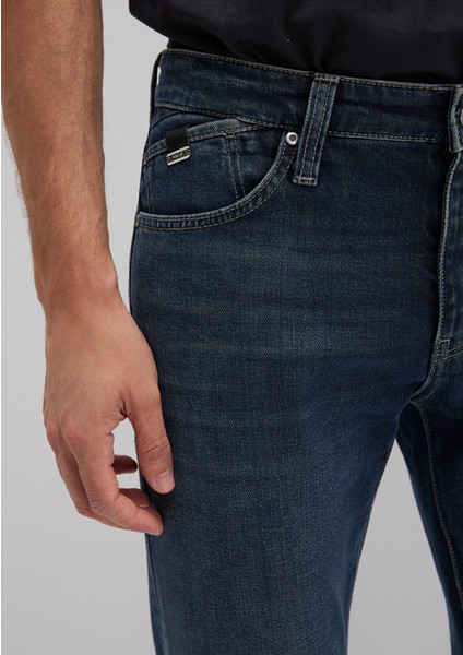 Jake Mavi Pro Koyu Puslu Comfort Jean Pantolon 0042289339
