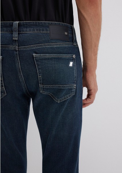 Jake Mavi Pro Koyu Puslu Comfort Jean Pantolon 0042289339
