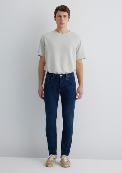 Milan Street Koyu Mavi Denim Jean Pantolon 0081088524