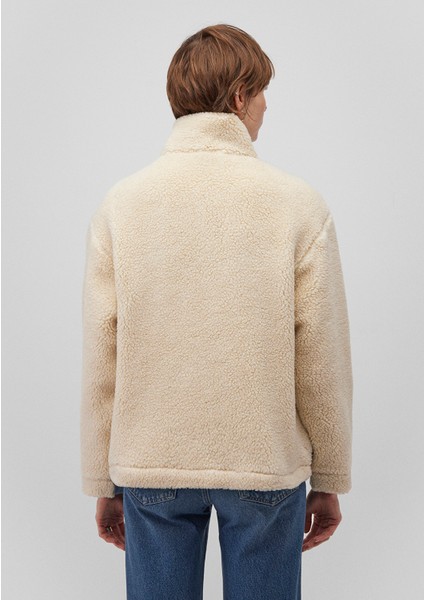 Rubina 90lar Açık Mavi Suni Kürklü Jean Ceket 1110278-88589