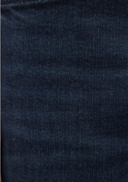 Jake Lux Black Puslu Vintage Koyu Mavi Jean Pantolon 0042287868