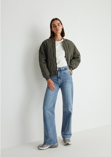 Victoria Mavi Premium Puslu Açık Mavi Jean Pantolon 101072-88212