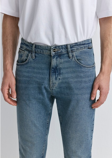 Milan Mavi Black Puslu Mavi-Gri Jean Pantolon 0081089344