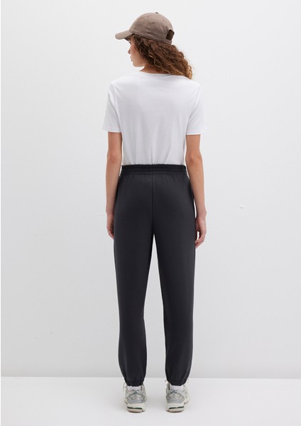 Mavi Logo Baskılı Antrasit Eşofman Altı 1010757-80106