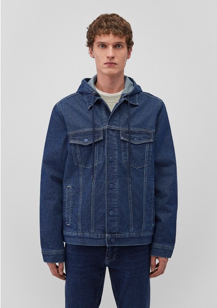 Eddie Kolej Koyu Mavi Denim Jean Ceket 0110411-88556