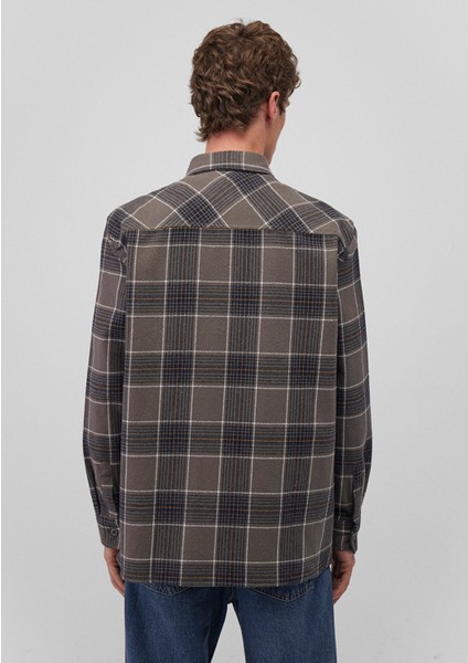 Kareli Gri Gömlek 0211331-89069