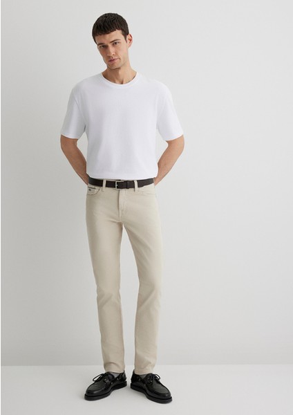 Jake Mavi Black Bej Gabardin Pantolon 0042288058