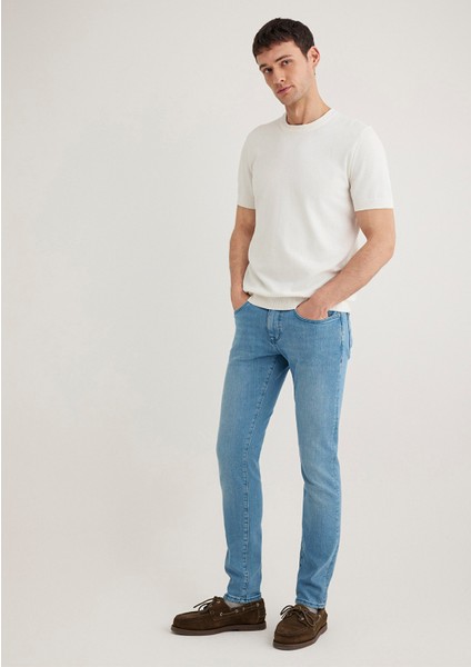 James Premium Blue Açık Mavi Jean Pantolon 0042487837