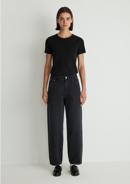 Leila Real Blue Gri Smoke Jean Pantolon 1010600-88244