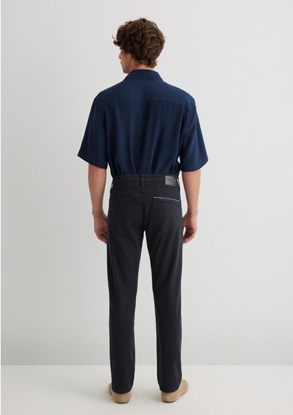 Jake Mavi Black Koyu Lacivert Gabardin Pantolon 0042288052