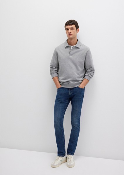 Jake Premium Blue Gölgeli Koyu Mavi Jean Pantolon 0042288222