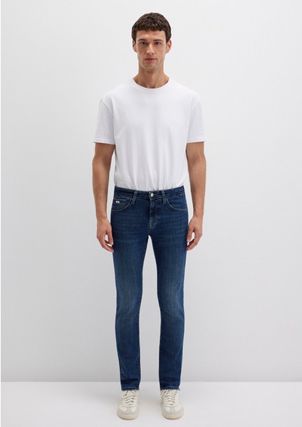 Jake Premium Blue Gölgeli Koyu Mavi Jean Pantolon 0042288222