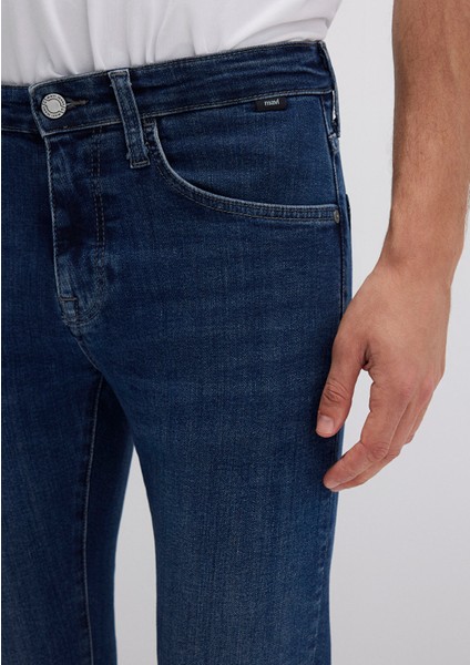 Jake Premium Blue Gölgeli Koyu Mavi Jean Pantolon 0042288222