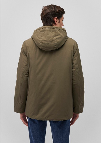 Kapüşonlu haki Parka 0110443-71544