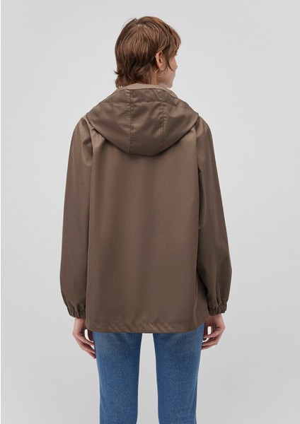 Kapüşonlu Kahverengi Ceket 1110014-82046