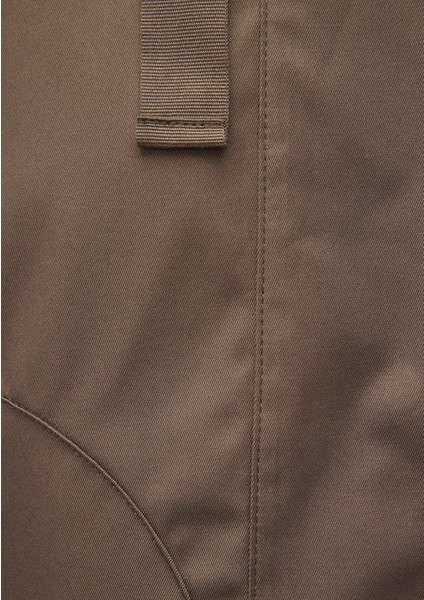 Kapüşonlu Kahverengi Ceket 1110014-82046