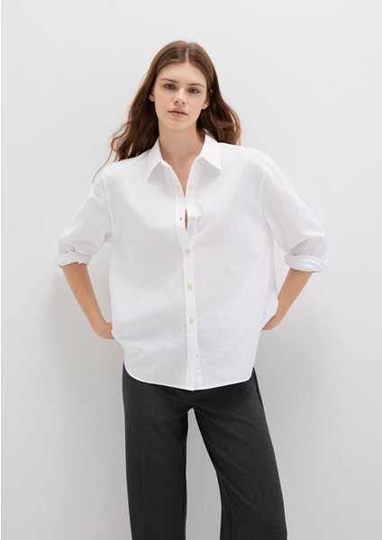 Mavi Beyaz Gömlek 1210873-620