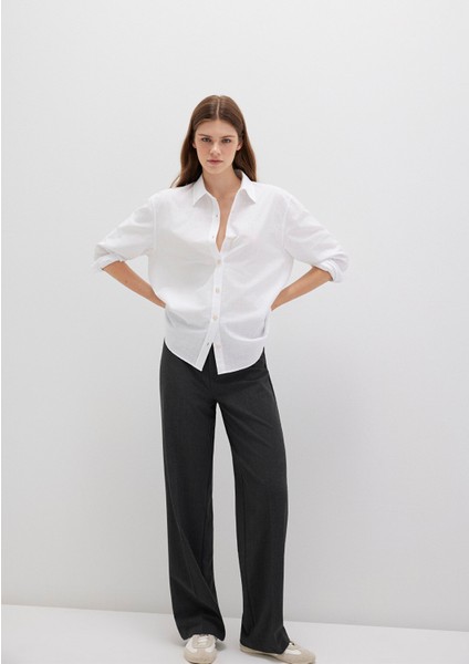 Mavi Beyaz Gömlek 1210873-620