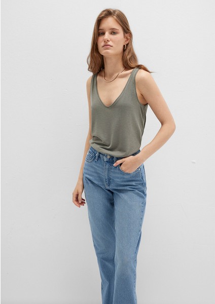 Lux Touch TENCEL TM Yeşil Modal Atlet 1610423-86961