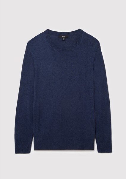 Kaşmir Karışımlı Lacivert Kazak 0710186-70497