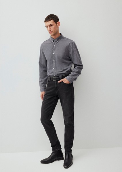 London Classic Denim Antrasit Smoke Jean Pantolon 0010172-87848