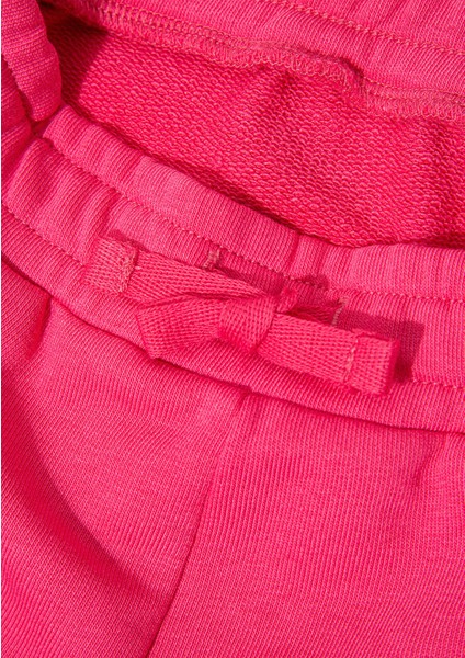 Mavi Logo Baskılı Pembe Şort 7410002-71111